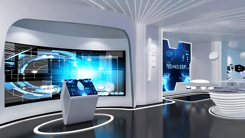 雙屏聯(lián)動(dòng)信息查詢互動(dòng)裝置